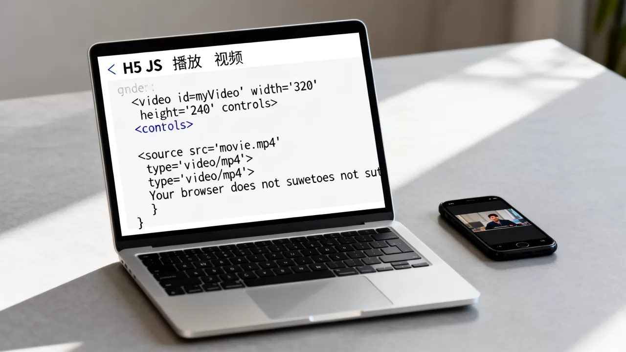 H5 JS如何播放视频?h5js播放视频代码示例 H5 JS如何播放视频?h5js播放视频代码示例
