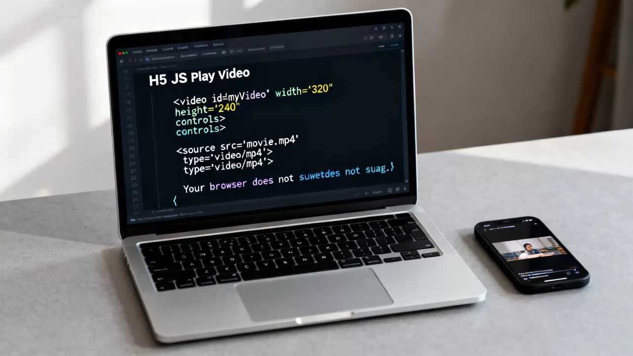 H5 JS如何播放视频?h5js播放视频代码示例 H5 JS如何播放视频?h5js播放视频代码示例