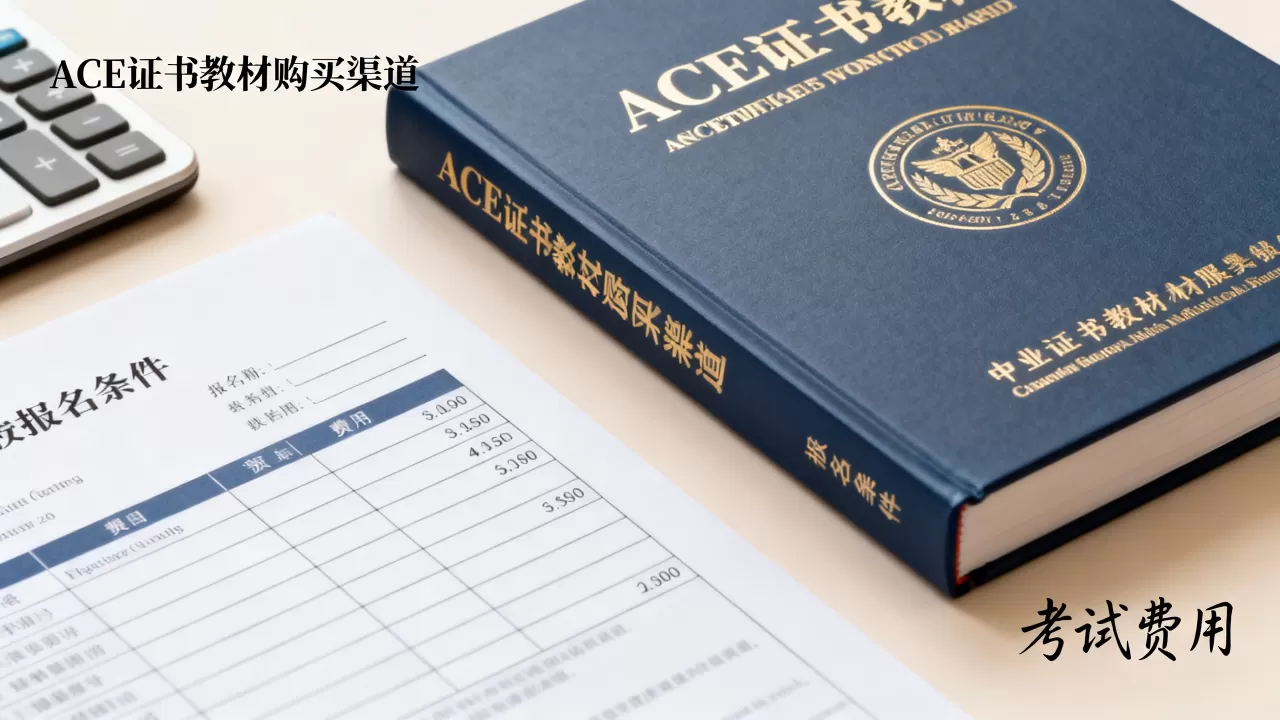 ace证书教材哪里买?ace证书考试报名条件及费用 ace证书教材哪里买?ace证书考试报名条件及费用