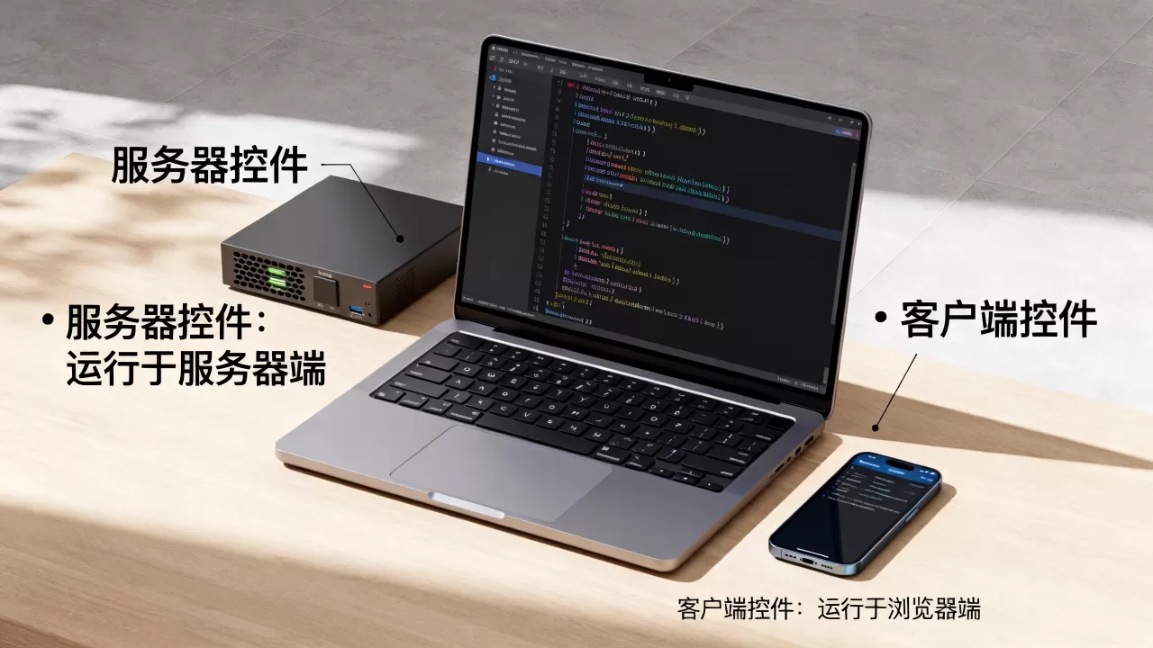 服务器控件与客户端控件区别在哪?前端开发中如何选择控件 服务器控件与客户端控件区别在哪?前端开发中如何选择控件