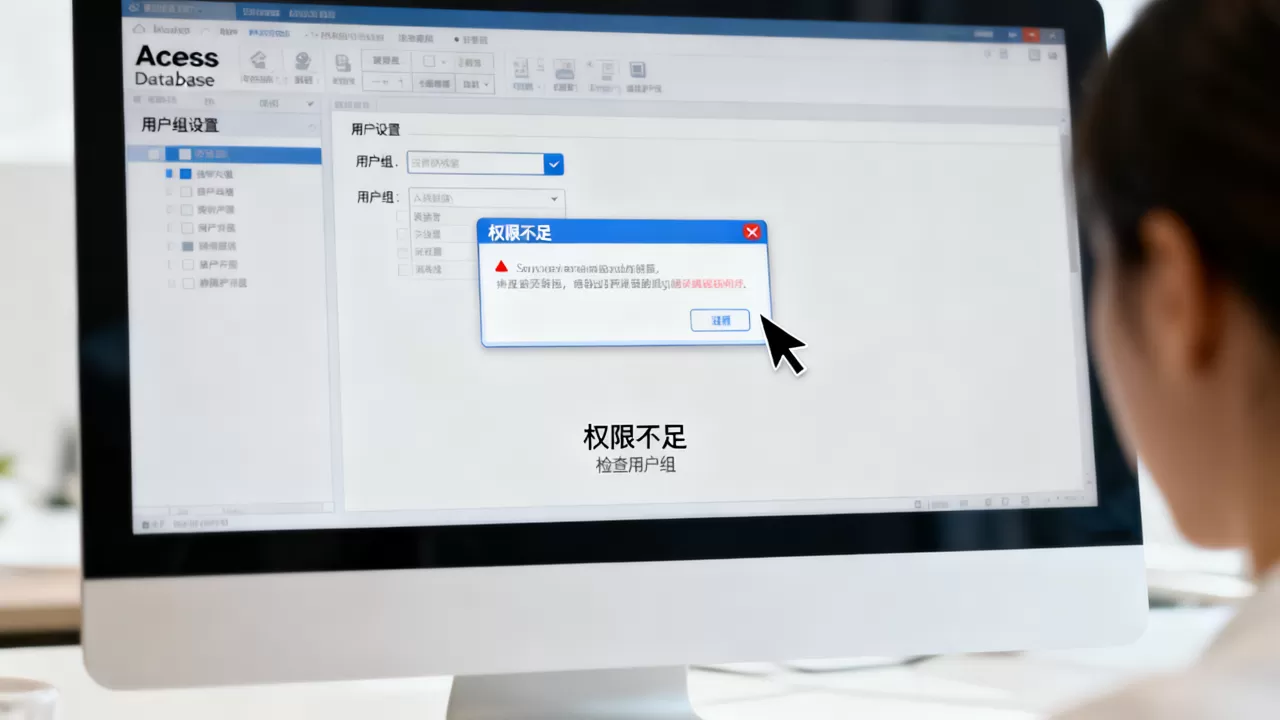 为什么access数据库没有权限?access数据库没有权限怎么解决 为什么access数据库没有权限?access数据库没有权限怎么解决