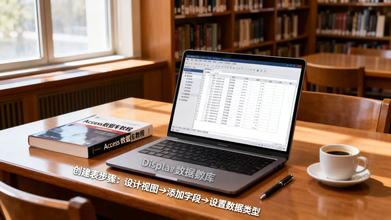 access数据库教程图书馆怎么用？access数据库创建表
