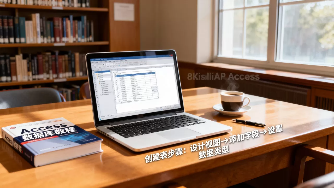 access数据库教程图书馆怎么用？access数据库创建表