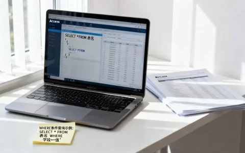 access数据库怎么查询？access数据库查询语句大全