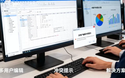 Access数据库多人编辑会冲突吗？access数据库多用户同时编辑解决方案