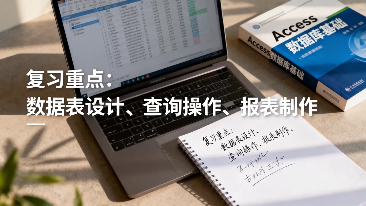 access数据库怎么复习？access数据库复习重点有哪些