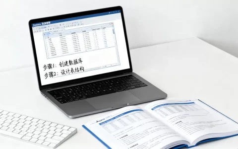 access数据库怎么用？access数据库教程零基础入门