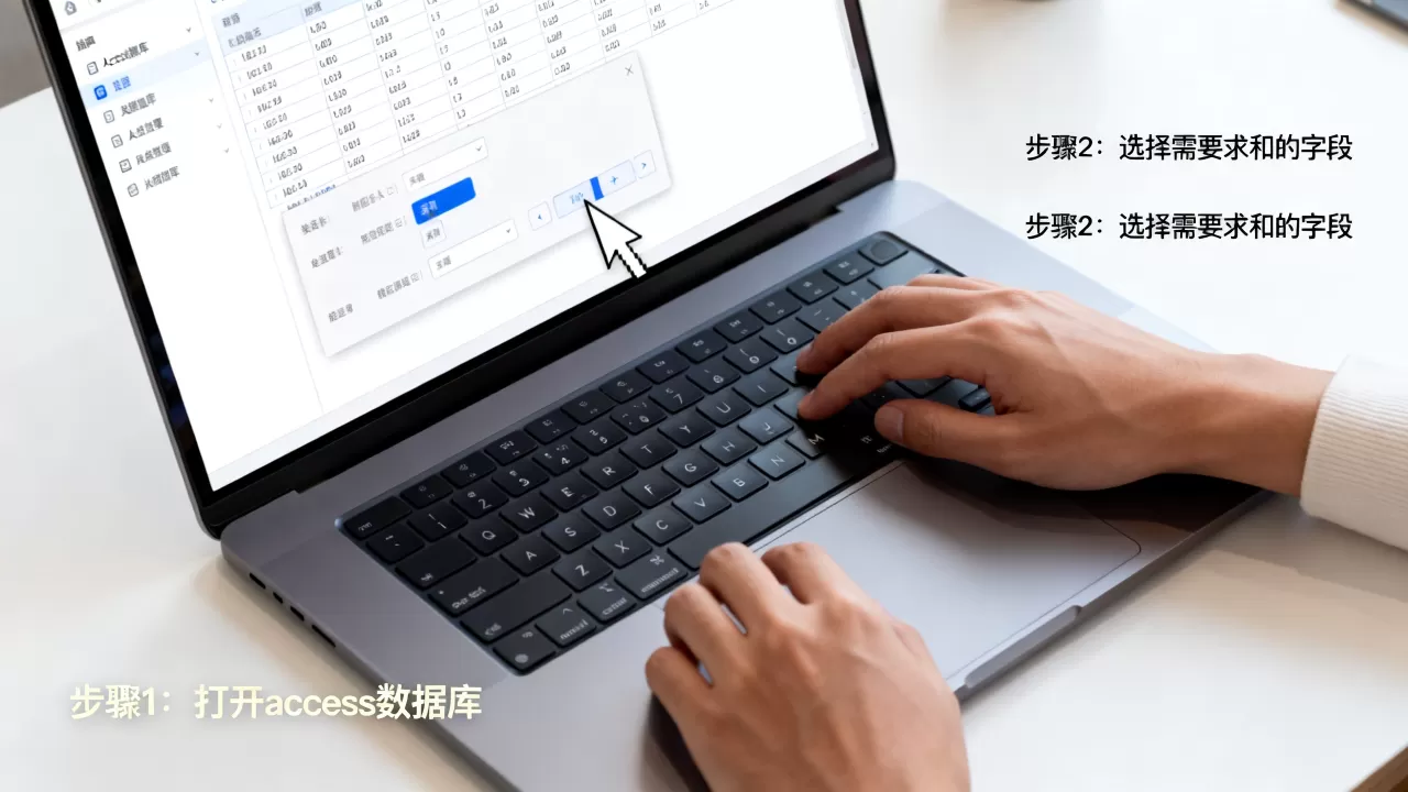 access数据库如何求和？access数据库多条件求和