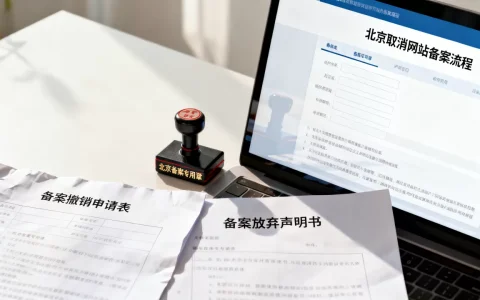 北京备案撤销和放弃有什么区别？北京取消网站备案流程