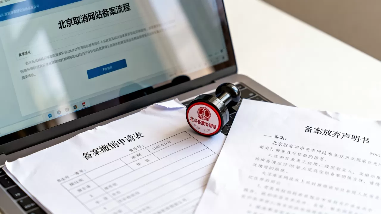 北京备案撤销和放弃有什么区别？北京取消网站备案流程