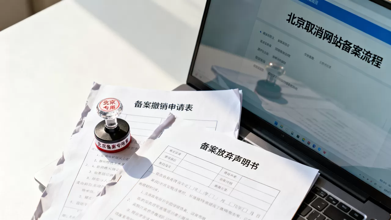 北京备案撤销和放弃有什么区别？北京取消网站备案流程