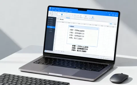 access数据库汇总怎么操作？access数据库怎么打开