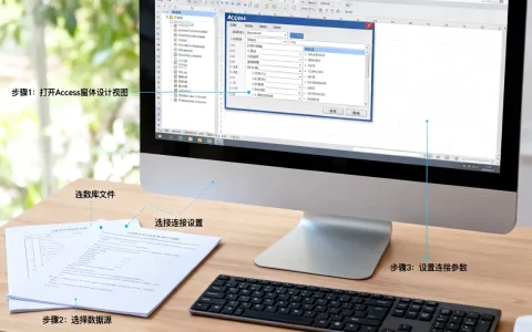 access窗体怎么连接数据库？access窗体连接数据库详细步骤