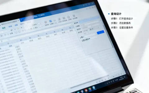 Access筛选不重复数据怎么操作？access查询去重方法