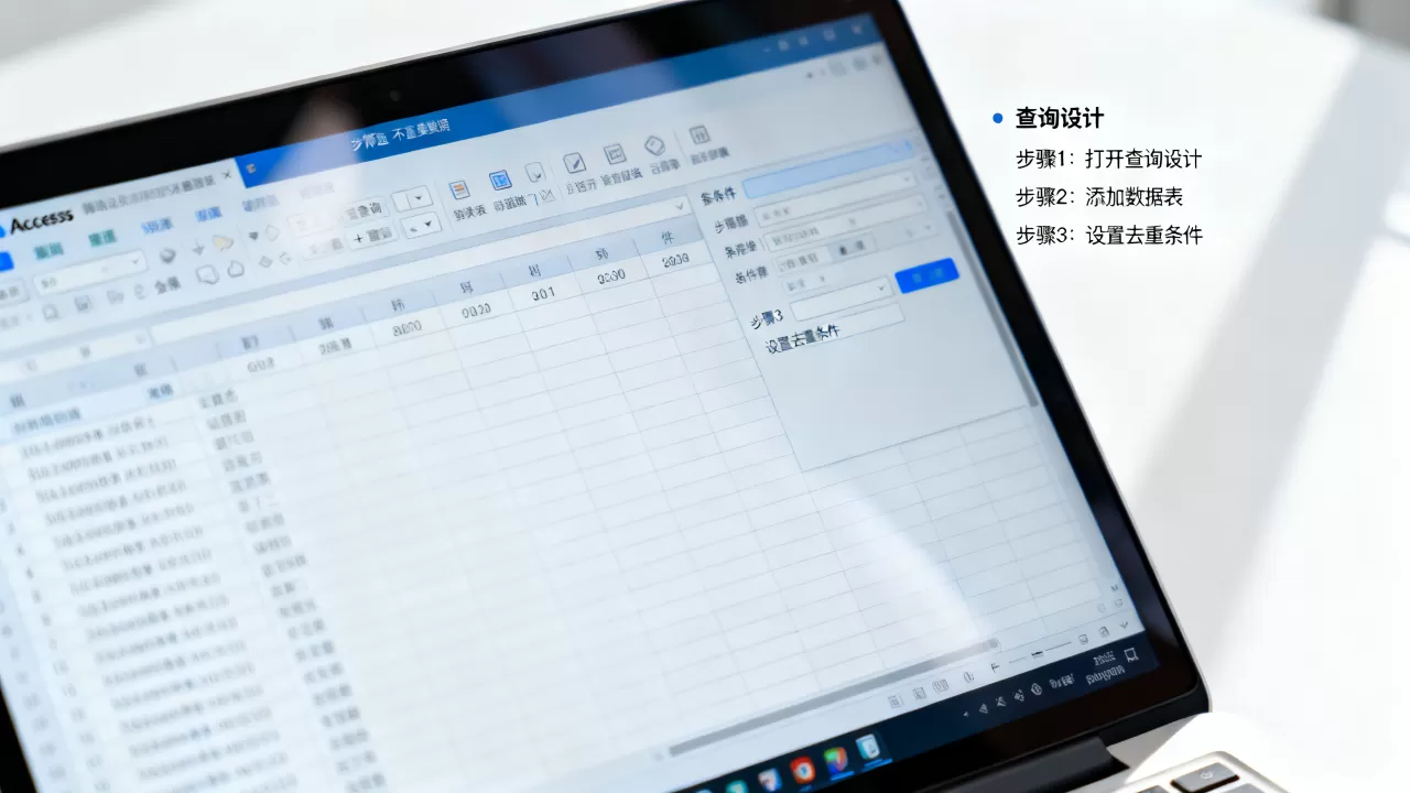 Access筛选不重复数据怎么操作?access查询去重方法 Access筛选不重复数据怎么操作?access查询去重方法