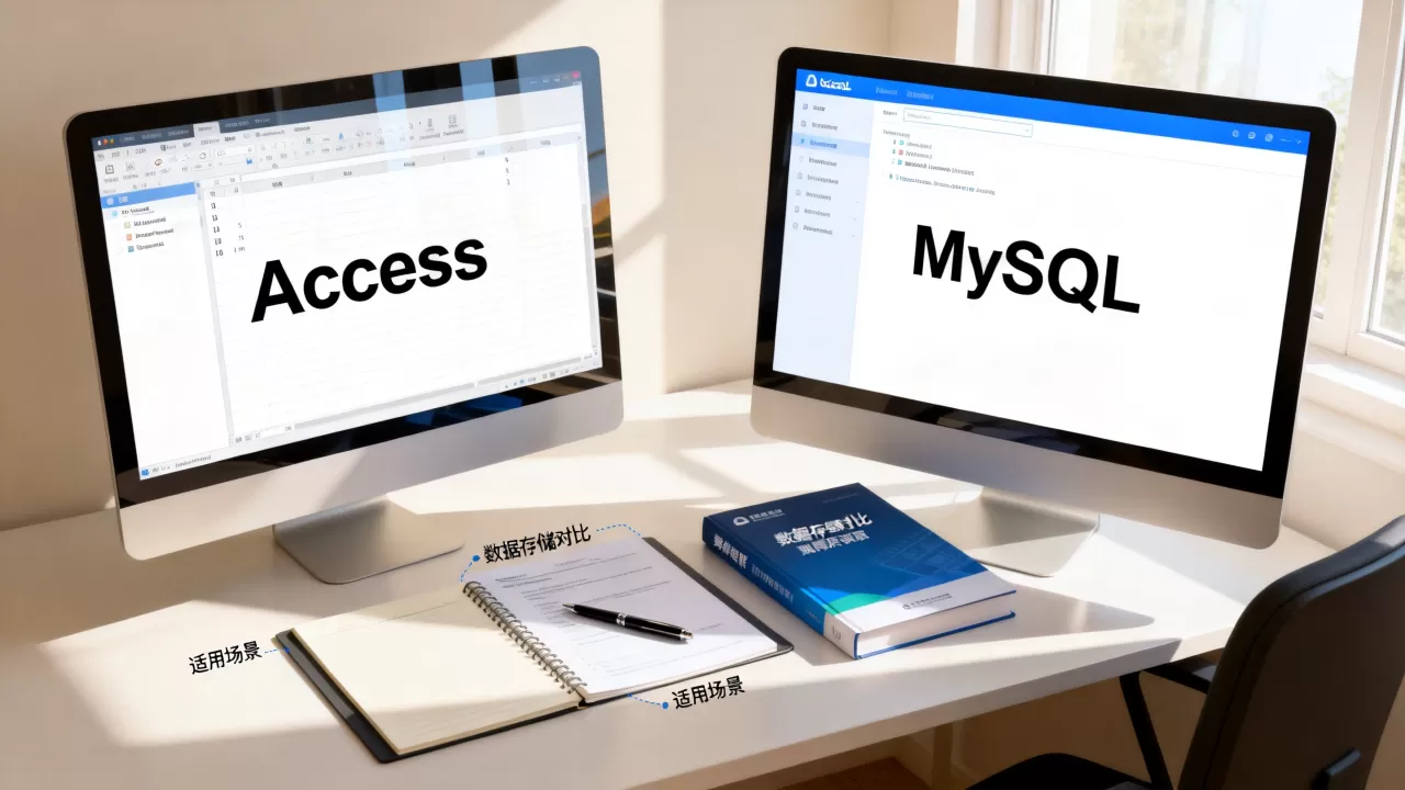 access数据库对比哪个好用？access数据库与mysql区别