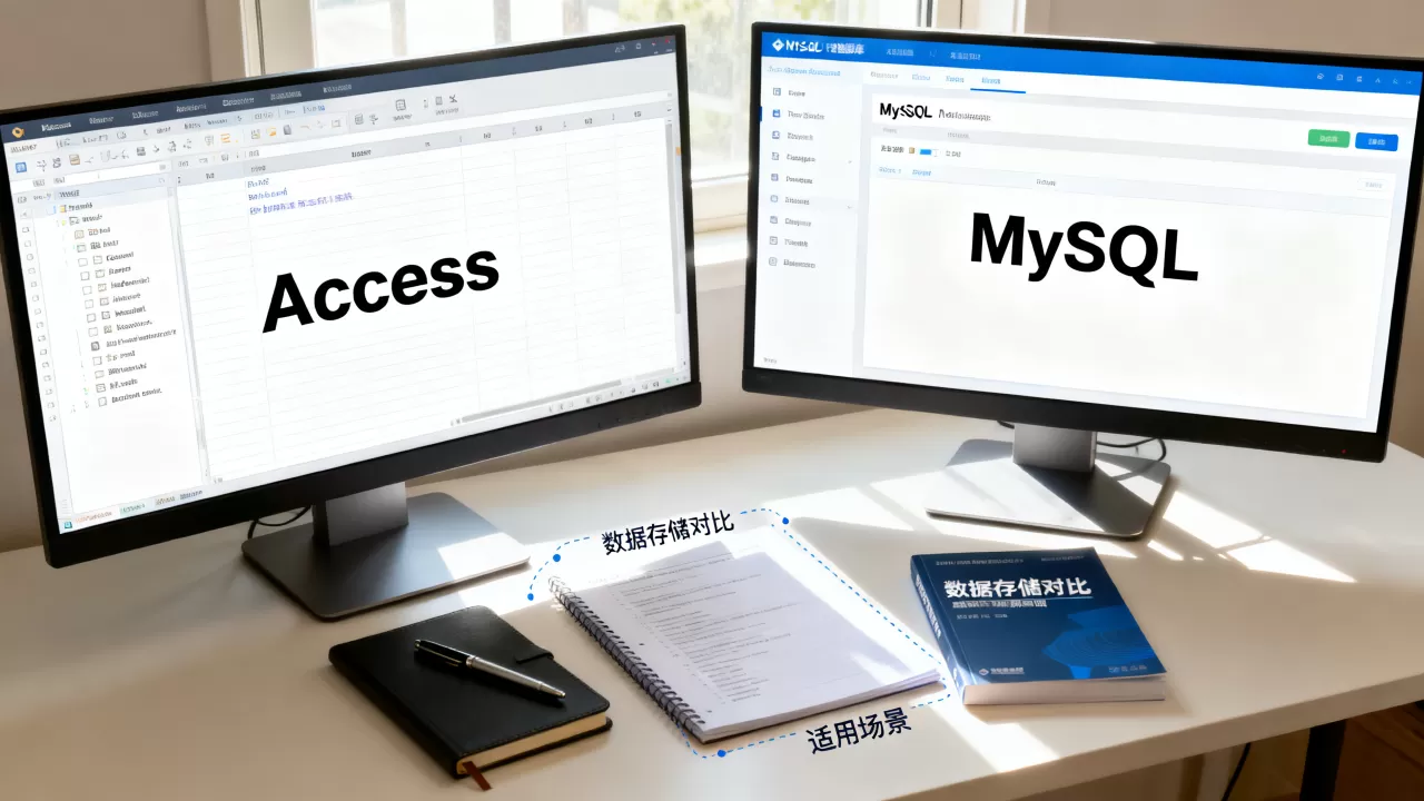 access数据库对比哪个好用？access数据库与mysql区别
