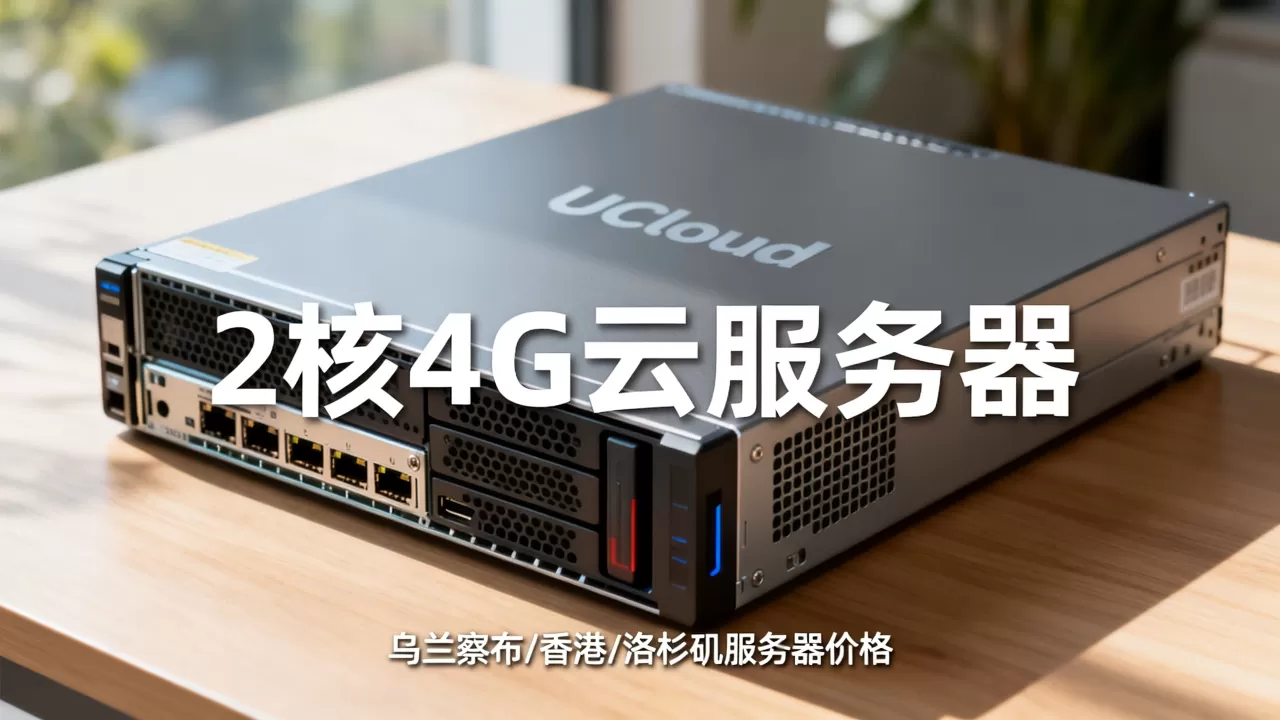 UCloud双112核4G云服务器多少钱？乌兰察布香港洛杉矶服务器价格