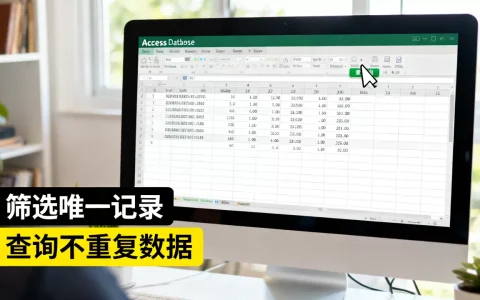 access筛选唯一数据库怎么操作？access查询不重复记录