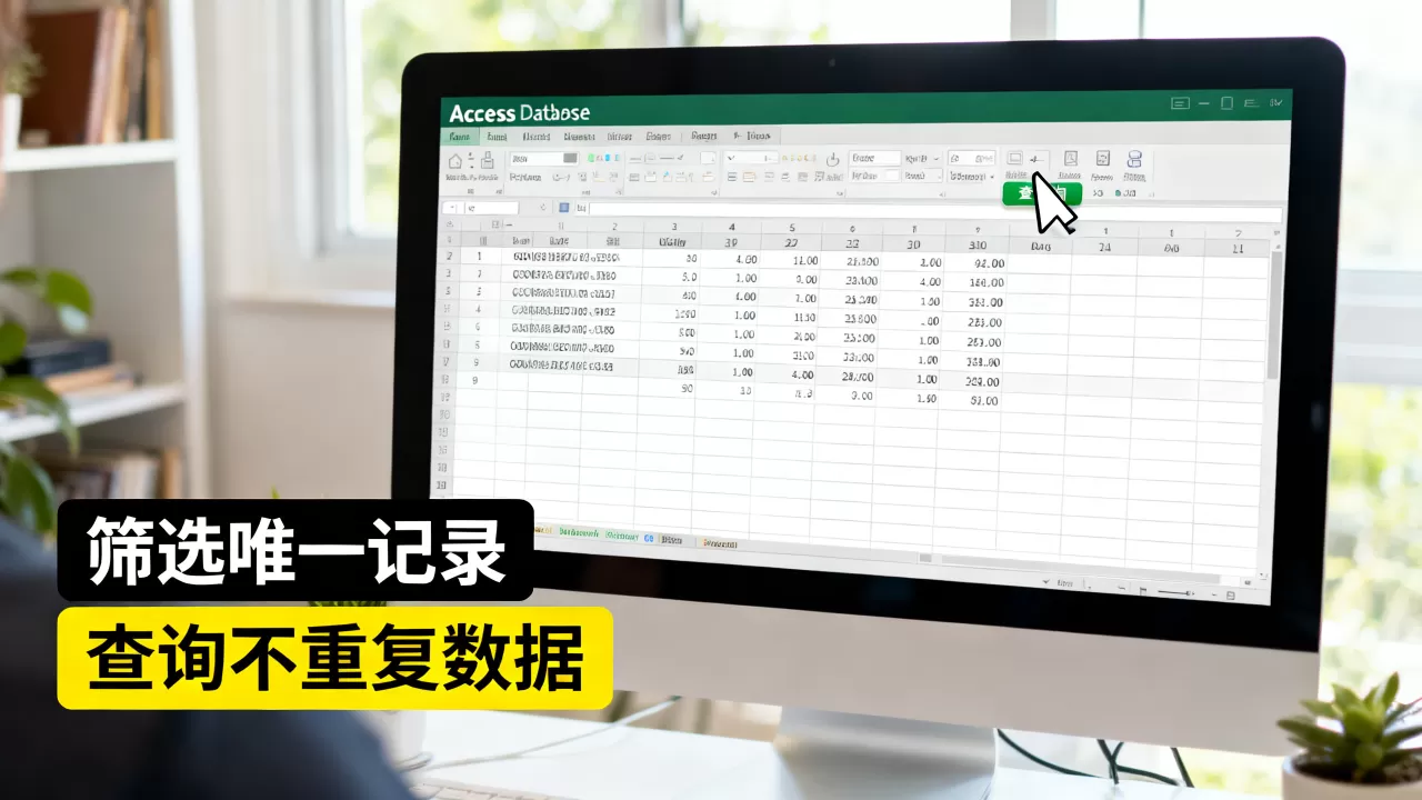 access筛选唯一数据库怎么操作?access查询不重复记录 access筛选唯一数据库怎么操作?access查询不重复记录