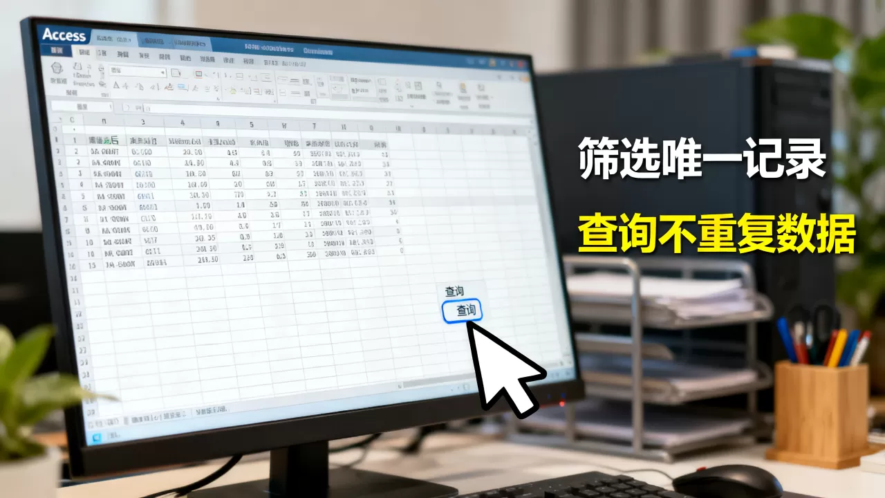 access筛选唯一数据库怎么操作?access查询不重复记录 access筛选唯一数据库怎么操作?access查询不重复记录