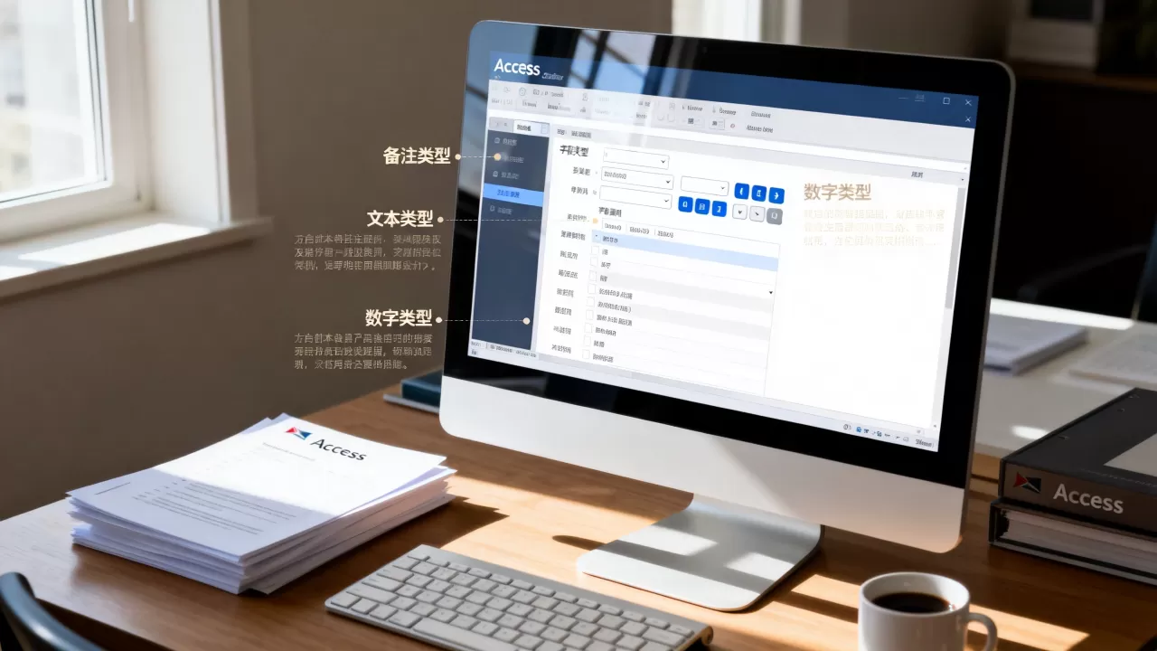 access数据库备注类型怎么用？access数据库字段类型详解