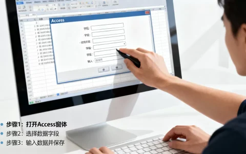 Access窗体如何录入数据库？access窗体录入数据教程
