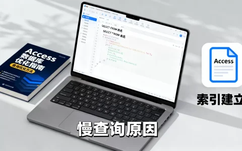 Access数据库查询为什么很慢？Access数据库查询优化方法