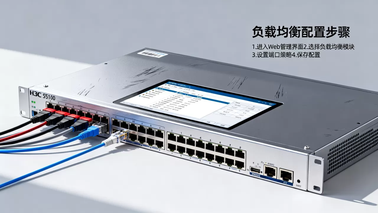 H3C S5120负载均衡怎么配置？H3C S5120交换机配置指南