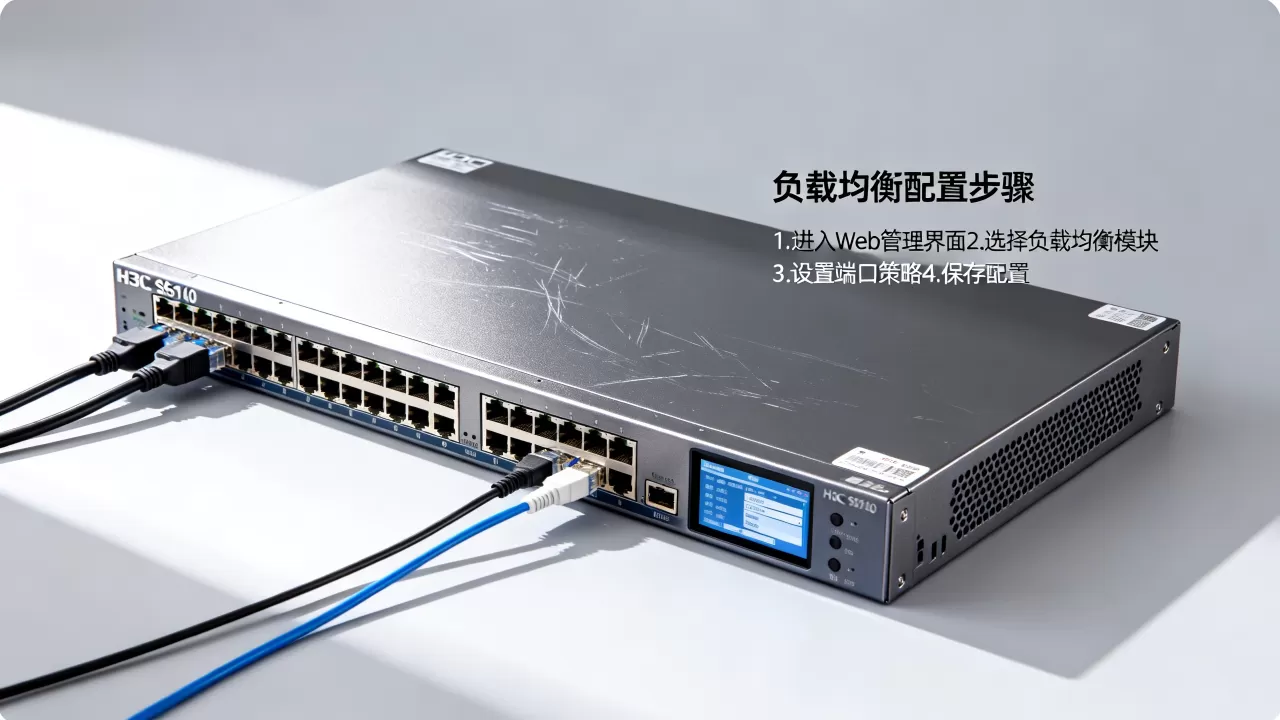 H3C S5120负载均衡怎么配置？H3C S5120交换机配置指南