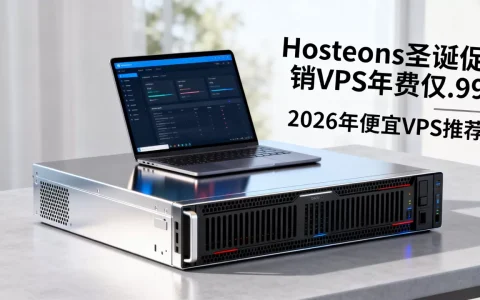 Hosteons圣诞促销VPS年费仅$17.99，2026年便宜VPS推荐