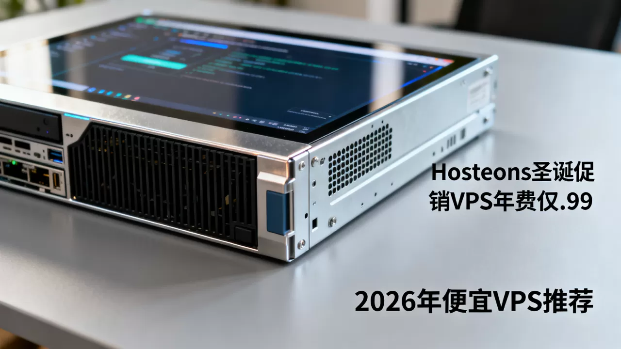 Hosteons圣诞促销VPS年费仅.99,2026年便宜VPS推荐 Hosteons圣诞促销VPS年费仅.99,2026年便宜VPS推荐