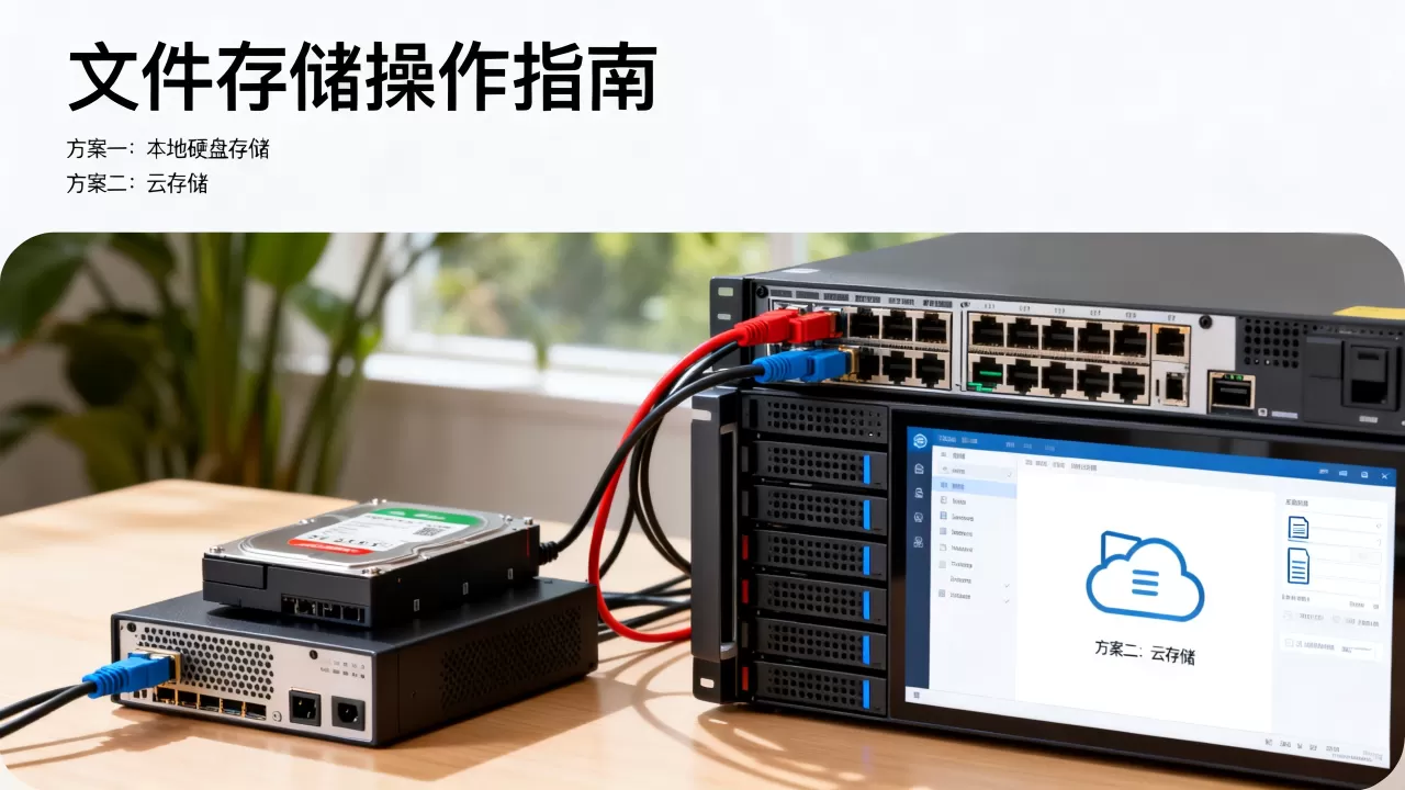 服务器文件存储怎么操作？服务器文件存储方案推荐