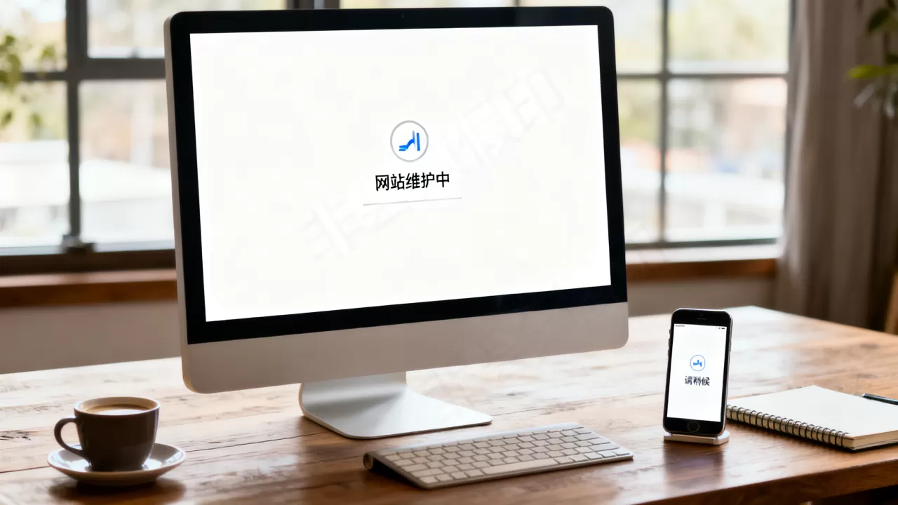 网站提示维护中怎么办？网站正在维护中怎么解决