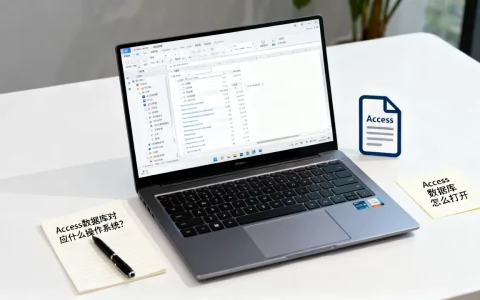 Access数据库对应什么操作系统？Access数据库怎么打开