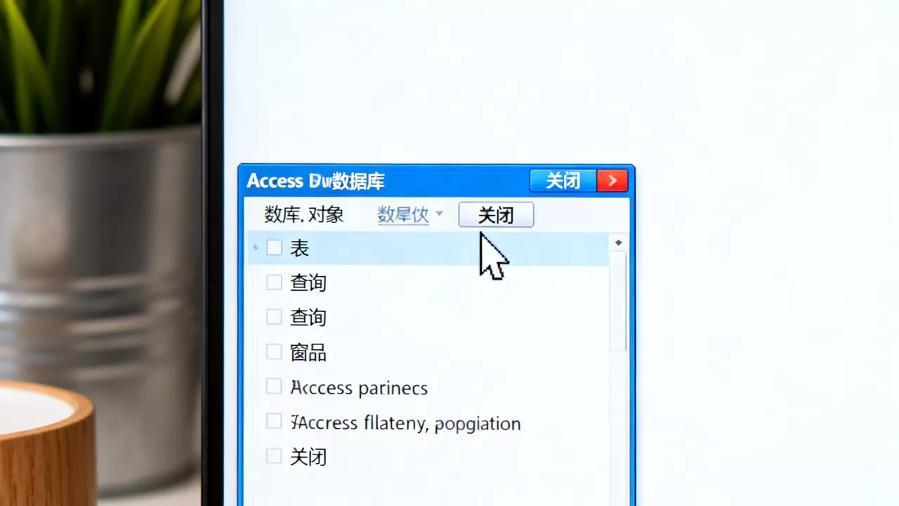 如何关闭Access数据库对象?access关闭数据库对象的具体步骤 如何关闭Access数据库对象?access关闭数据库对象的具体步骤