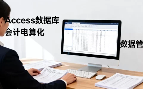 Access数据库对会计有什么用？会计电算化中Access怎么用