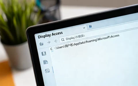 Access默认数据库文件夹在哪？Access数据库文件存放路径