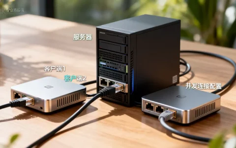 服务器和两个客户端怎么连接？多客户端并发连接配置