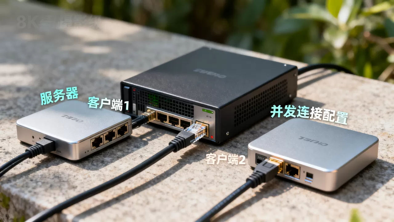 服务器和两个客户端怎么连接?多客户端并发连接配置 服务器和两个客户端怎么连接?多客户端并发连接配置