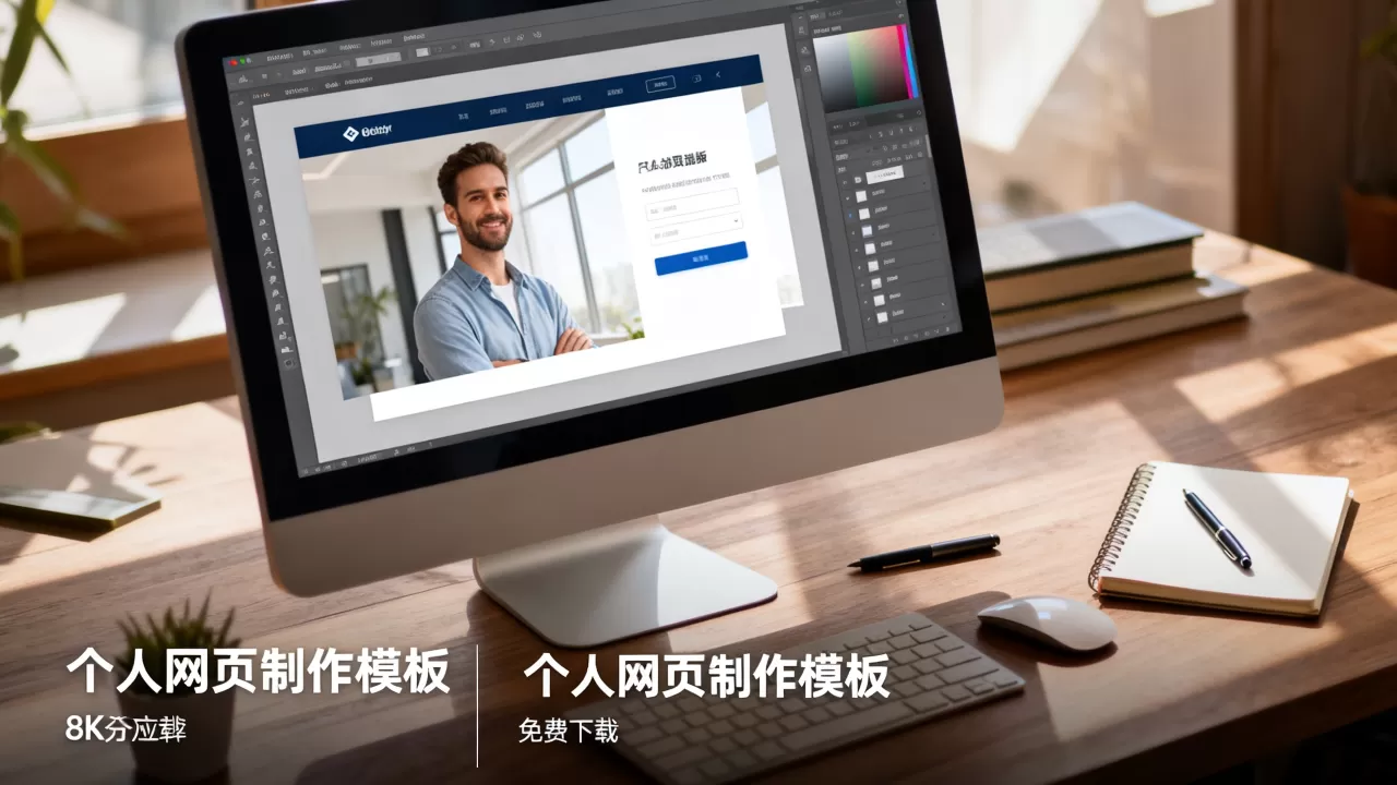 个人网页制作模板怎么用？免费个人网页制作模板下载