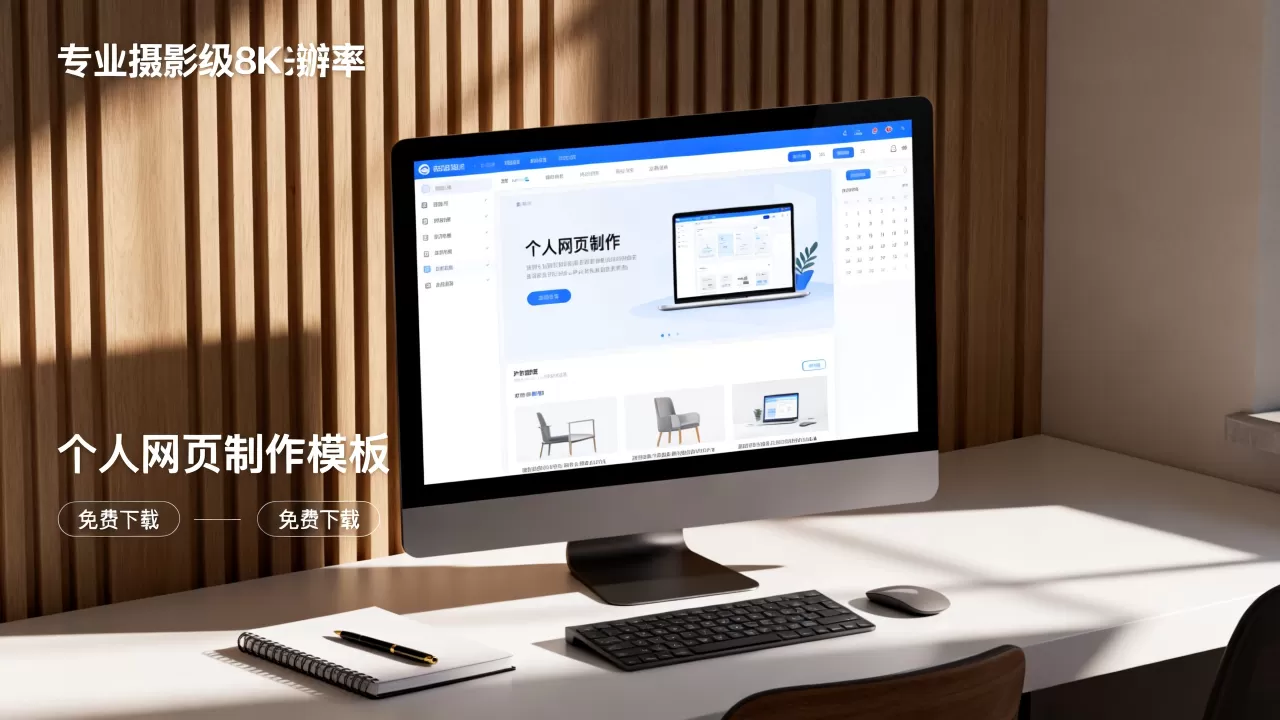 个人网页制作模板怎么用？免费个人网页制作模板下载