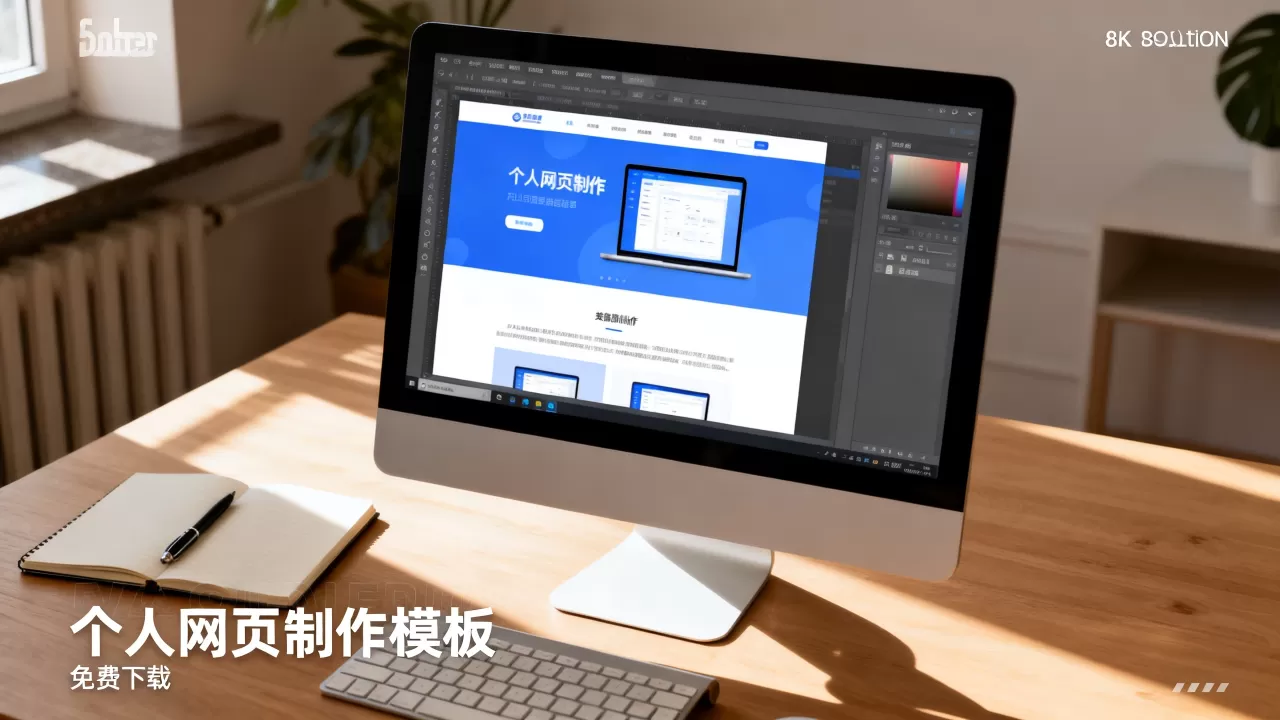 个人网页制作模板怎么用？免费个人网页制作模板下载
