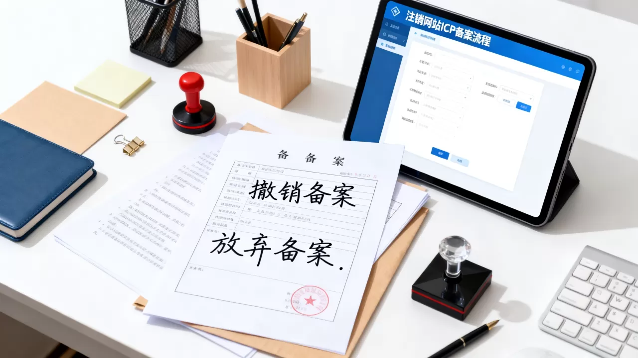 备案账户撤销与放弃有啥区别?注销网站ICP备案流程 备案账户撤销与放弃有啥区别?注销网站ICP备案流程