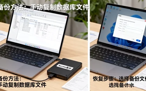 Access数据库备份与恢复方法是什么？Access数据库怎么恢复
