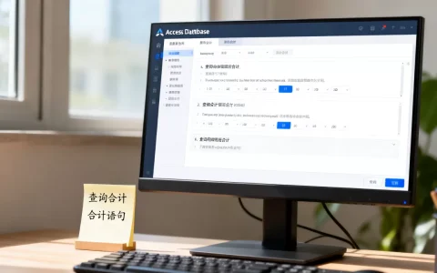 access数据库查询合计怎么做？access数据库查询合计语句