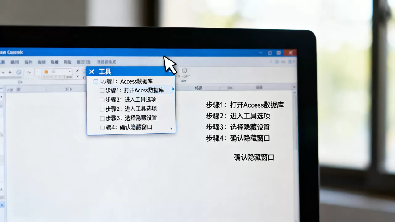 如何隐藏Access数据库窗口?access隐藏数据库窗口教程 如何隐藏Access数据库窗口?access隐藏数据库窗口教程