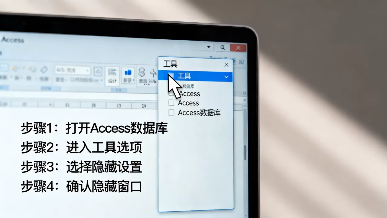 如何隐藏Access数据库窗口?access隐藏数据库窗口教程 如何隐藏Access数据库窗口?access隐藏数据库窗口教程
