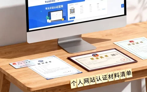 个人网站认证官网怎么办理？个人网站认证官网需要哪些材料