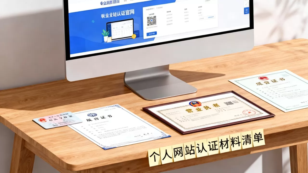 个人网站认证官网怎么办理？个人网站认证官网需要哪些材料